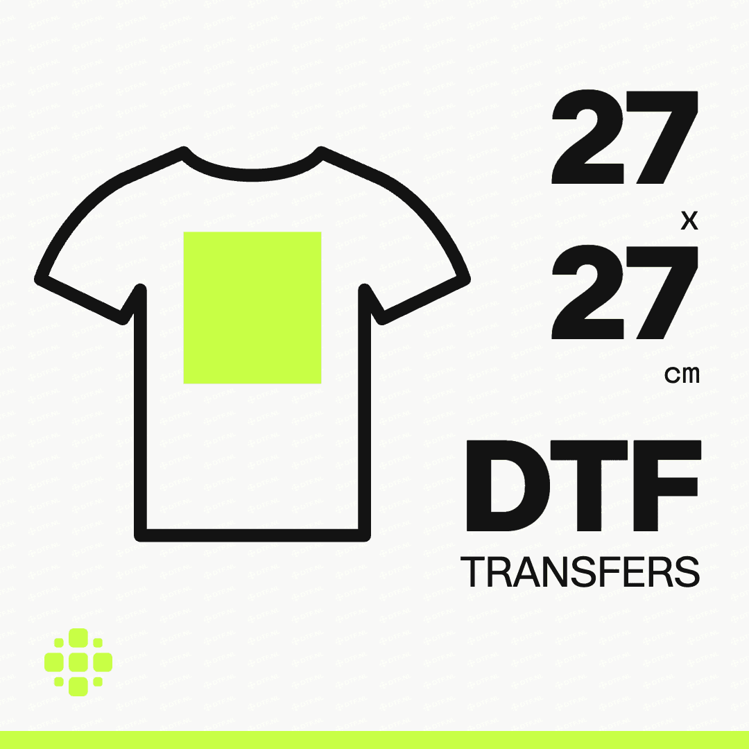 DTF-textiel transfer | 27x27cm